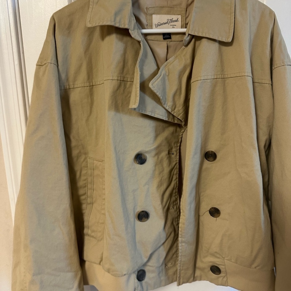 Universal Thread Tan Jacket - Picture 3 of 9